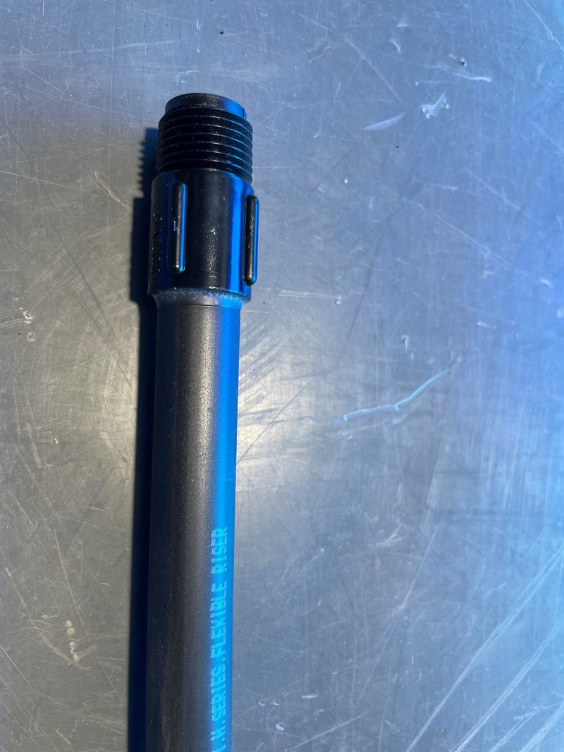 No Emitter Riser Assemblies Pre-Assembled Riser With 2 Male Adapters, Black
