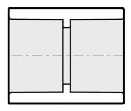 1-1/2 PVC COUPLING SOC SCH40