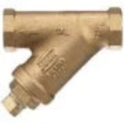 Wilkins 112-SXL, 1-1/2" Cast Bronze Y Type Strainer, FNPT x FNPT, 20 Mesh, 6 5/16 in Length, Lead Free Bronze