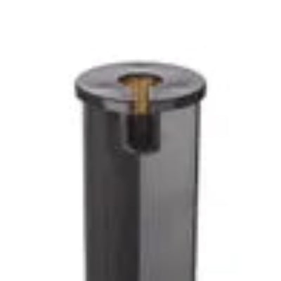 AMP- VAC-STK2-13-BBK, 13" Hammer PVC Ground Stake With Brass Insert
